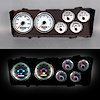 81111-03 Performance Series Direct-Fit Gauge Kit, Oldsmobile Cutlass 78-88, White - image 1
