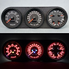 81441-01 Aviator Series Direct-Fit Gauge Kit, Dodge Truck, Black - image 1