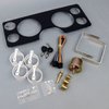84401-01 Aviator Series Direct-Fit Gauge Kit, Chevrolet Corvette, Black - image 3