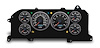 87211-01M Performance Ii Series Direct-Fit Gauge Kit, Ford Mustang 87-93, Black - image 1