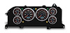 87311-01M CFR Redline Series Direct-Fit Gauge Kit, Ford Mustang 87-93, Black - image 1