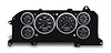 87311-05M CFR Blueline Series Direct-Fit Gauge Kit, Ford Mustang 87-93, Blue - image 1