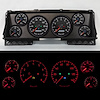 88104-01 Aviator Series Direct-Fit Gauge Kit, Ford Truck, Black - image 1