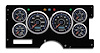 89311-05M CFR Blueline Series Direct-Fit Gauge Kit, GM Full-Size Pickup 88-94, Blue - image 1