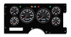 89421-01M Aviator Series Direct-Fit Gauge Kit, GM Full-Size Pickup 88-94, Black - image 1