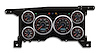 90311-01 CFR Redline Series Direct-Fit Gauge Kit, GMc/Chevy S10/S15 86-93, Black - image 1