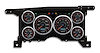 90311-01M CFR Redline Series Direct-Fit Gauge Kit, GMc/Chevy S10/S15 86-93, Black - image 1