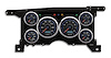 90311-05 CFR Blueline Series Direct-Fit Gauge Kit, GMc/Chevy S10/S15 86-93, Blue - image 1