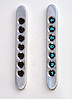 90927-00 7-Lamp Panel, Vertical, Polished - image 1