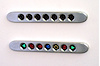 90938-03 7-Lamp Panel, Horizontal Icons / Check Engine, Polished - image 1