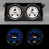 91202-03 Performance Ii Series Direct-Fit Gauge Kit, 91-96 GM G-Vans, White - image 1