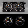 91208-01 M-102 Series Direct-Fit Gauge Kit, 91-96 GM G-Vans, Black - image 1