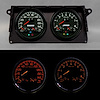 91244-01 Aviator Series Direct-Fit Gauge Kit, 91-96 GM G-Vans, Black - image 1
