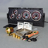 92001-01 CFR Redline Series Direct-Fit Gauge Kit, Ford Truck, Black - image 1