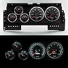 92101-01 Performance Series Direct-Fit Gauge Kit, Ford Truck, Black - image 1