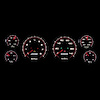 93221-01 CFR Series Direct-Fit Gauge Kit, Chevy Camaro, Black - image 1