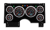 94311-01 CFR Redline Series Direct-Fit Gauge Kit, GMc/Chevy S10/S15 94-97, Black - image 1