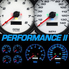 95102-03 Performance Ii Series Direct-Fit Gauge Kit, GM Truck, White - image 1
