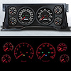 95104-01 Aviator Series Direct-Fit Gauge Kit, GM Truck, Black - image 1
