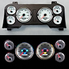 98111-03 Performance Series Direct-Fit Gauge Kit, Dodge Truck, White - image 1