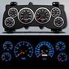 99021-01 Performance Ii Series Direct-Fit Gauge Kit, Dodge Truck, Black - image 1
