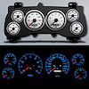 99021-03 Performance Ii Series Direct-Fit Gauge Kit, Dodge Truck, White - image 1