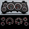 99201-01 CFR Blueline Series Direct-Fit Gauge Kit, Dodge Truck, Black - image 1