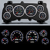 99201-05 CFR Blueline Series Direct-Fit Gauge Kit, Dodge Truck, Blue - image 1