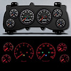99441-01 Aviator Series Direct-Fit Gauge Kit, Dodge Truck, Black - image 1