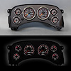 99601-02 CFR Redline Series Direct-Fit Gauge Kit, GM Truck, Beige - image 1