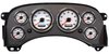 99601-03 Performance Ii Series Direct-Fit Gauge Kit, GM Truck, White - image 4