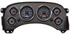 99601-05 CFR Redline Series Direct-Fit Gauge Kit, GM Truck, Blue - image 4