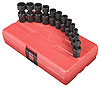 12pc. Metric Universal Impact Socket Set 1/4" Drive - image 1