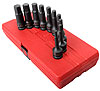 10pc. SAE Impact Hex Driver Set 1/2" Drive - image 1