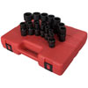 14pc. SAE Universal Impact Socket Set 1/2" Drive - image 1