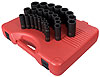 26pc. Deep Metric Impact Socket Set 1/2" Drive - image 1