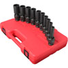 10pc. SAE Universal Deep Impact Socket Set 1/2" Drive - image 1