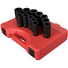 12pc. Metric Deep Impact Socket Set 1/2" Drive - image 1