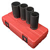 4pc. Deep 12-Point Spindel Nut Socket Set 1/2" Drive - image 1