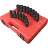 15pc. 12-Point Metric Universal Impact Socket Set 1/2" Drive - image 1