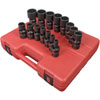 15pc. 12-Point SAE Universal Impact Socket Set 1/2" Drive - image 1