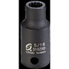 5/16" 12-Point Semi-Deep Impact Socket 3/8" Drive - image 1