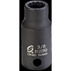 3/8" 12-Point Semi-Deep Impact Socket 3/8" Drive - image 1