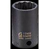 19mm 12-Point Semi-Deep Impact Socket 3/8" Drive - image 1