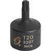 T20 Stubby Internal Star Impact Socket 3/8" Drive - image 1