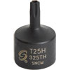T25H Stubby TAMPR Internal Star Impact Socket 3/8" Drive - image 1