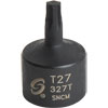 T27 Stubby Internal Star Impact Socket 3/8" Drive - image 1