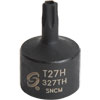 T27H Stubby TAMPR Internal Star Impact Socket 3/8" Drive - image 1