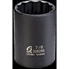 7/8" 12-Point Semi-Deep Impact Socket 3/8" Drive - image 1