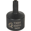 T30H Stubby TAMPR Internal Star Impact Socket 3/8" Drive - image 1